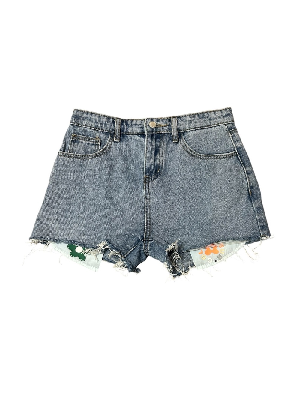 Shein Youth Girl’s Denim Distressed Jean Shorts Size 12